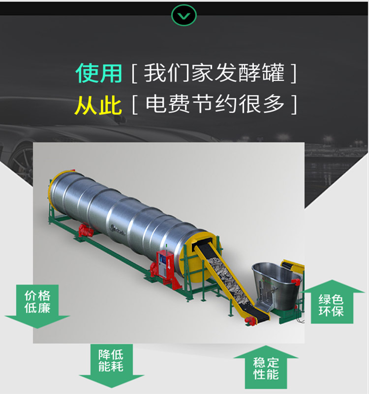 牛粪有机肥发酵罐工作原理